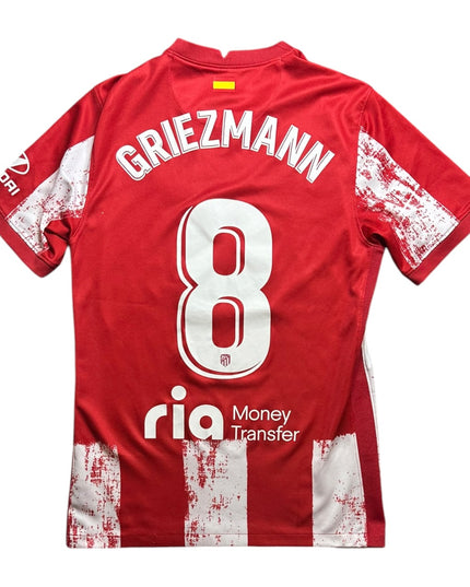 Atletico Madrid Football Shirt Home 2021/2022 Griezmann 8 (S)