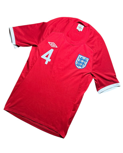 England Football Shirt 2010/2011 Away Gerrard 4 (S)