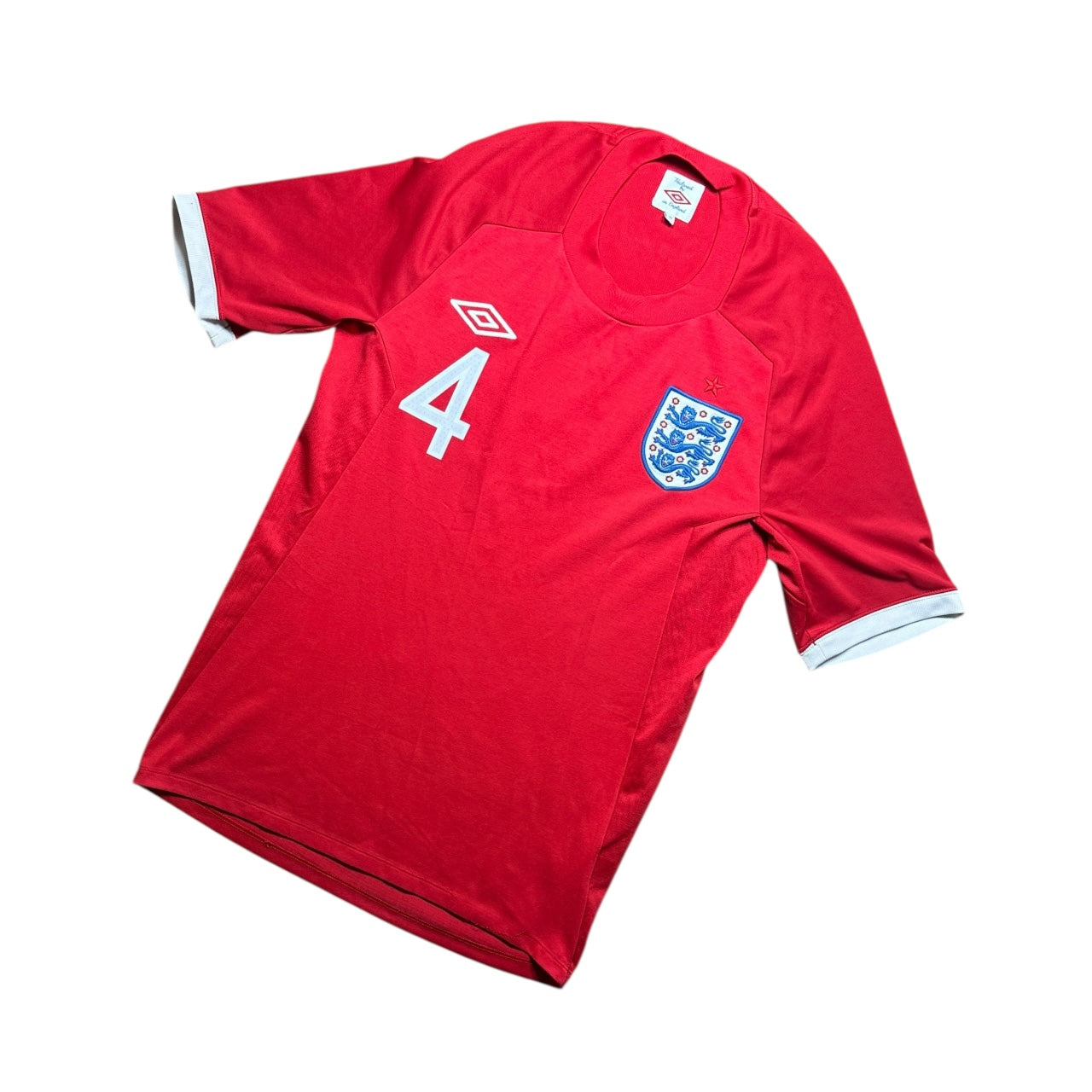 England Football Shirt 2010/2011 Away Gerrard 4 (S)