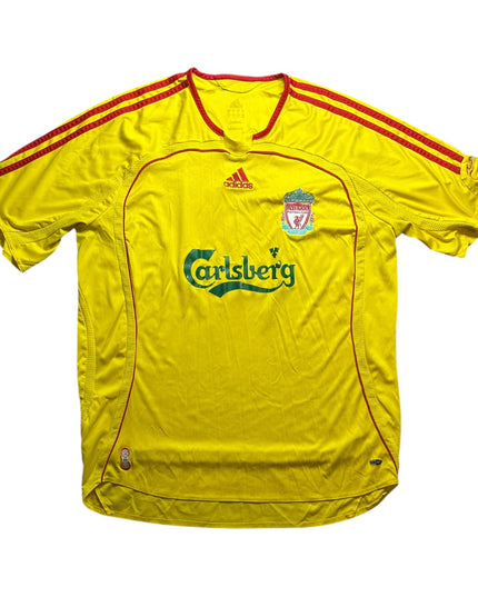 Liverpool Football Shirt Away 2006/2007 Gerrard 8 (XL)