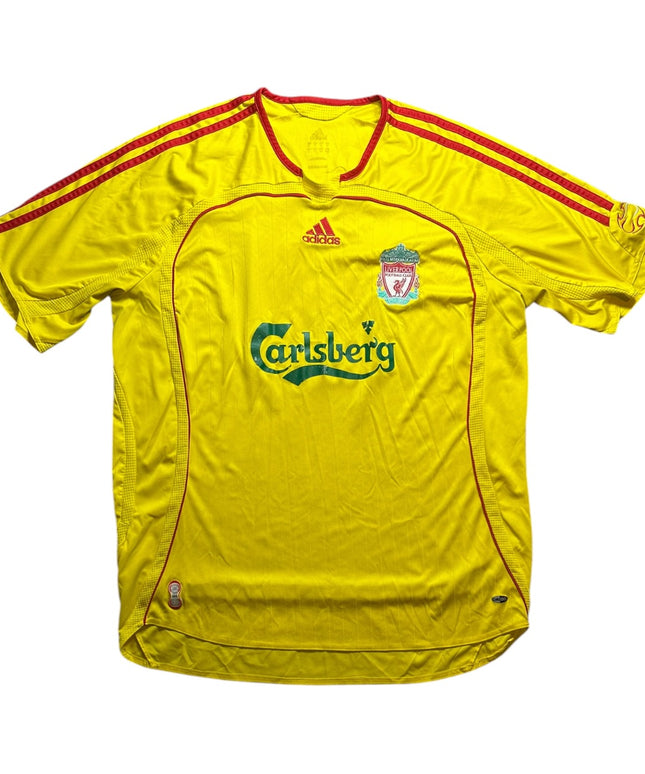 Liverpool Football Shirt Away 2006/2007 Gerrard 8 (XL)