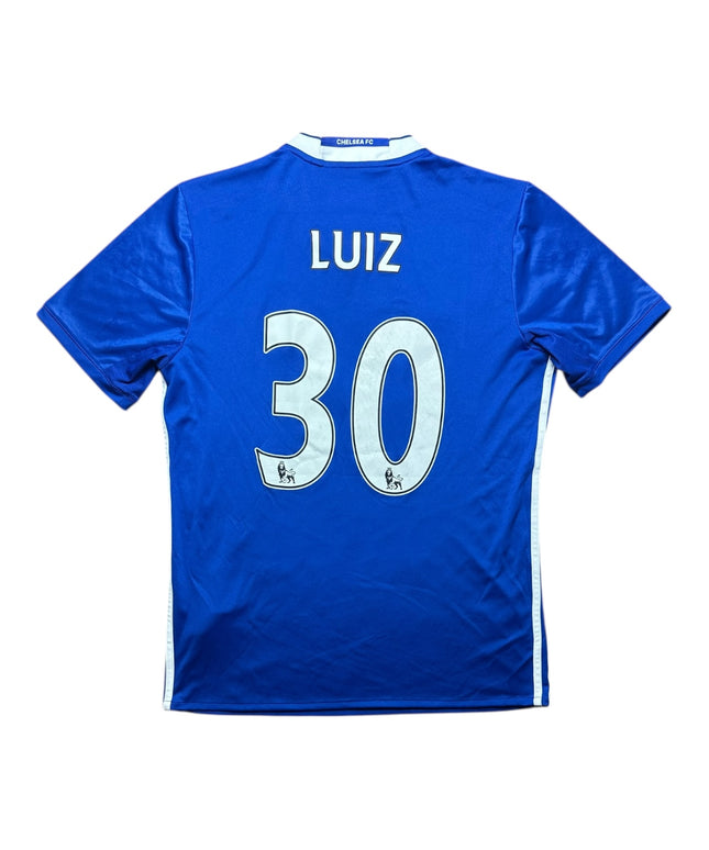 Chelsea Football Shirt Home 2015/2016 Luiz 30 (M)