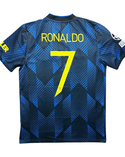 Manchester United Football Shirt 2021/2022 Third Ronaldo 7 UCL (M)