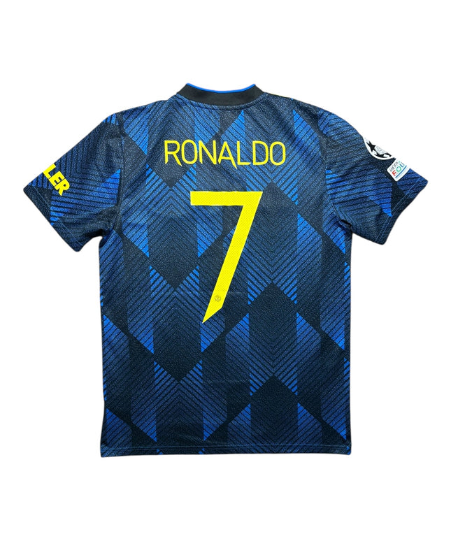Manchester United Football Shirt 2021/2022 Third Ronaldo 7 UCL (M)