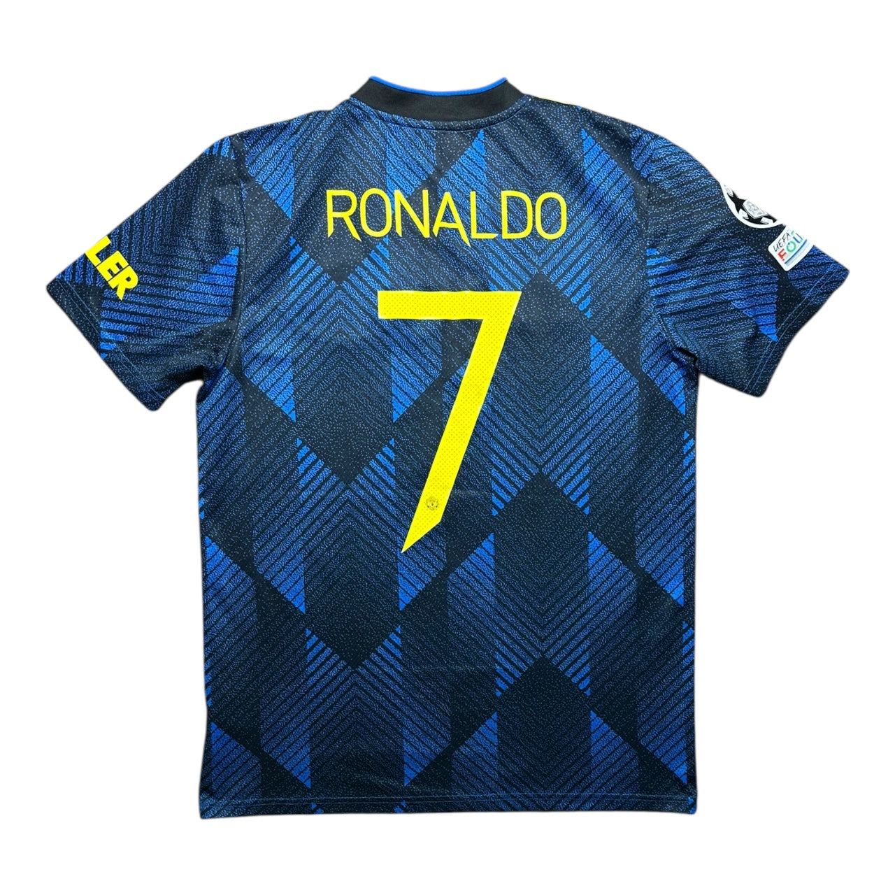 Manchester United Football Shirt 2021/2022 Third Ronaldo 7 UCL (M)