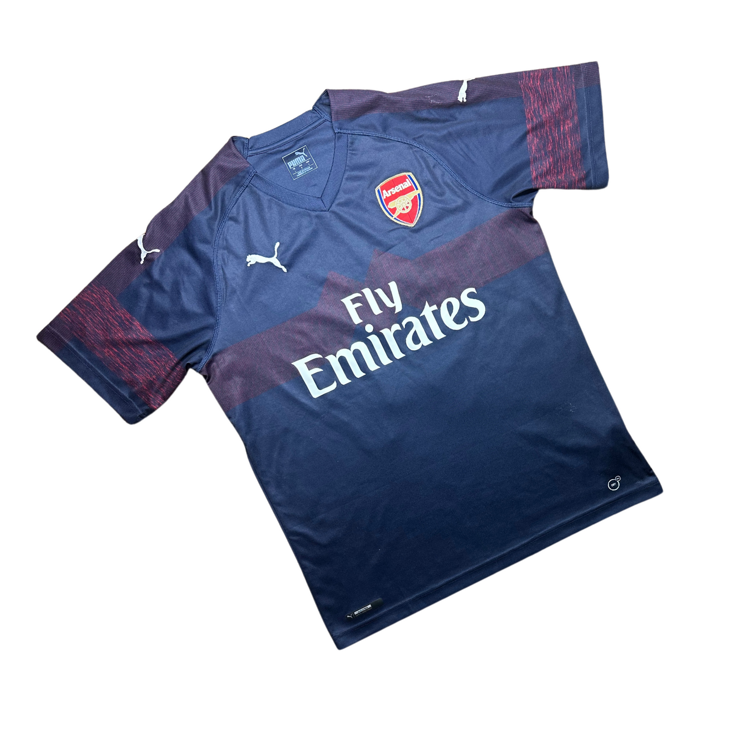 Arsenal 2018/2019 Away Football Shirt Aubameyang (14)