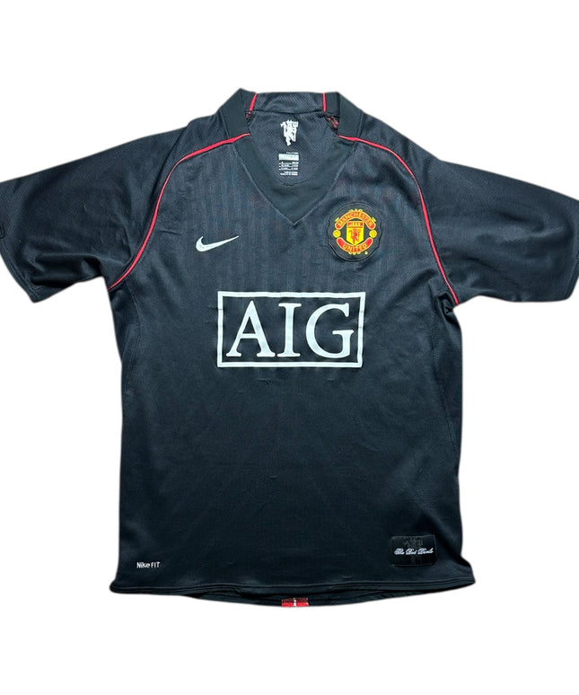 Manchester United Football Shirt 2007/2008 Away Tevez 32 (M)
