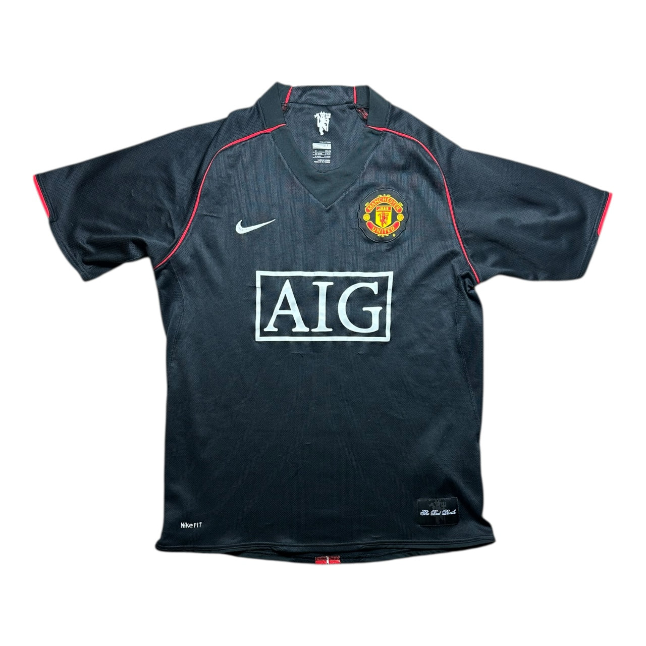 Manchester United Football Shirt 2007/2008 Away Tevez 32 (M)