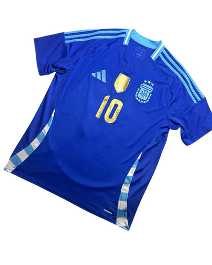 Argentina Football Shirt Away 2024/2025 Messi 10 (XL)