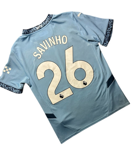 Manchester City Football Shirt 2024/2025 Savinho 26 (M)