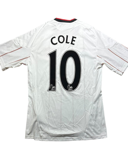 Liverpool Football Shirt 2010/2011 Away Cole 10 (S)