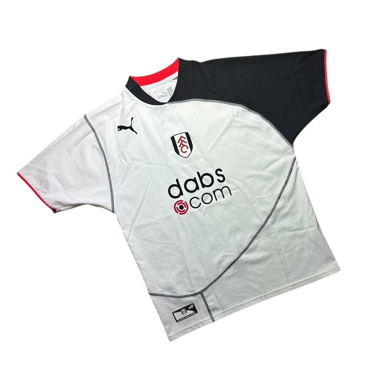 Fulham Football Shirt 2003/2005 Home (L)