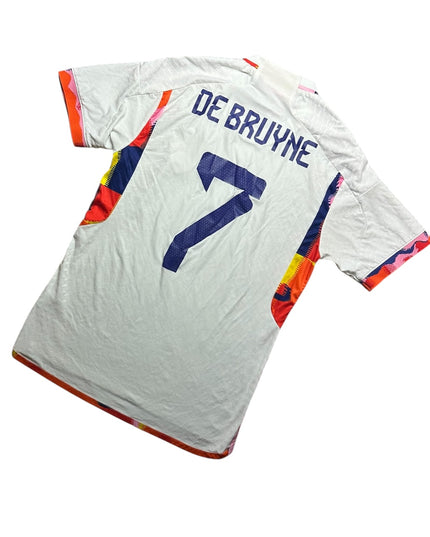 Belgium Football Shirt Away 2022/2023 Heat RDY De Bruyne 7 (M)