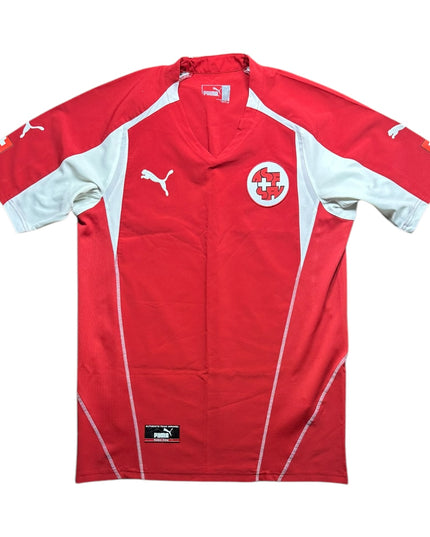Switzerland Football Shirt 2004/2005 Home (M)
