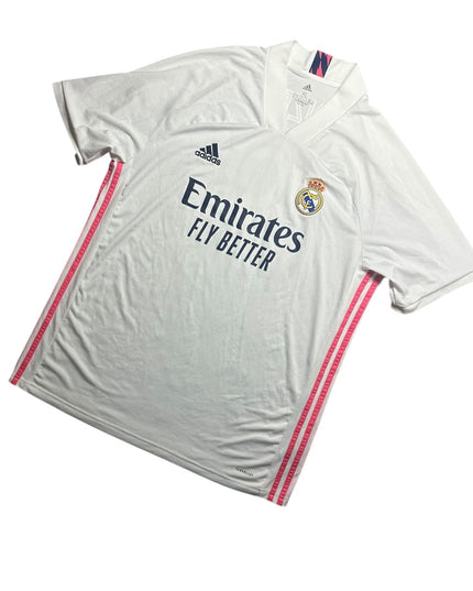 Real Madrid Football Shirt Home 2020/2021 Benzema 9 (XL)