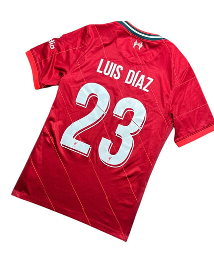 Liverpool Football Shirt 2021/2022 Home Luis Diaz 23 (S)