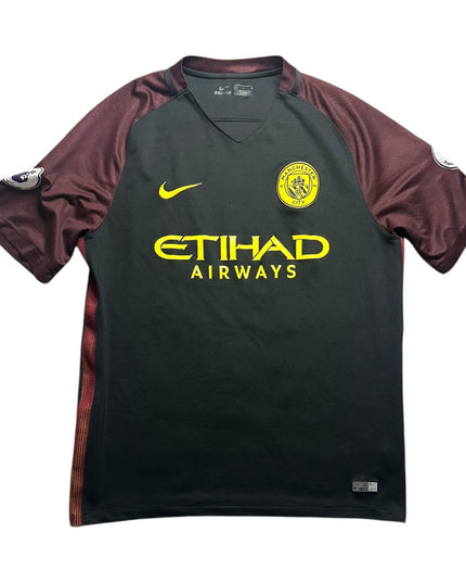 Manchester City Football Shirt Away 2016/2017 G.Jesus 33 (M)