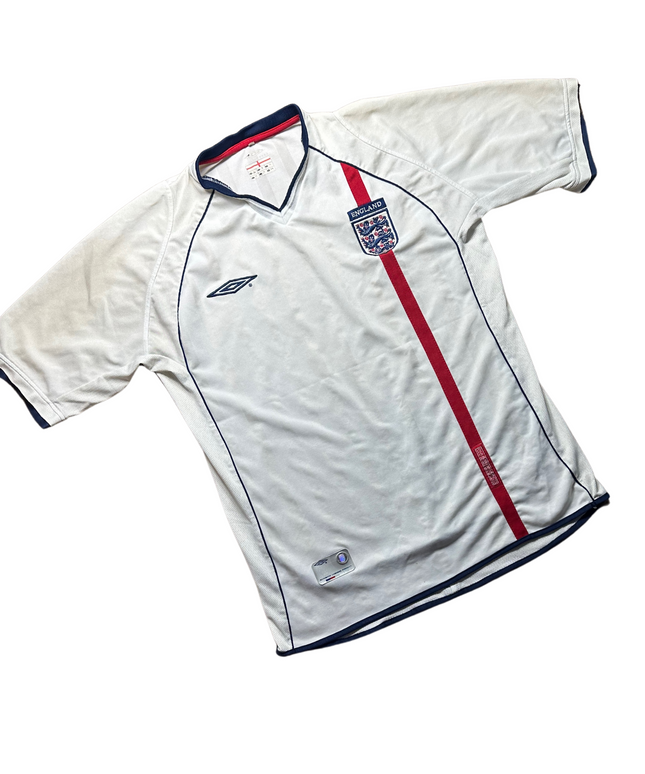 England 2002 Home Football Shirt