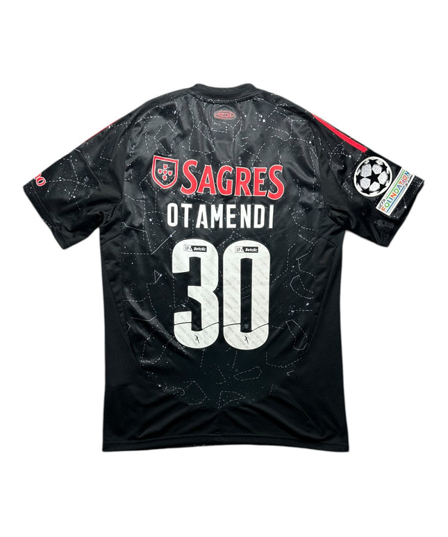 Benfica Football Shirt Away 2024/2025 UCL Otamendi 30 (M)