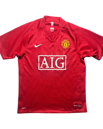Manchester United Football Shirt 2007/2008 Home Giggs 11 (M)