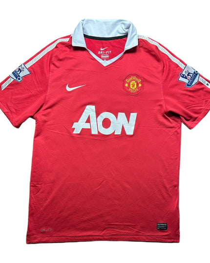 Manchester United Football Shirt 2010/2011 Home Scholes 18 (L)