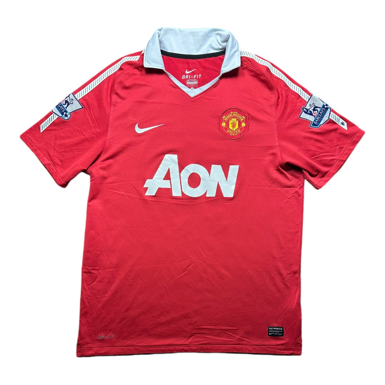 Manchester United Football Shirt 2010/2011 Home Scholes 18 (L)