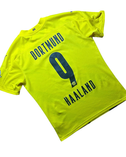 Borussia Dortmund Football Shirt Home 2020/2021 Haaland 9 (M)