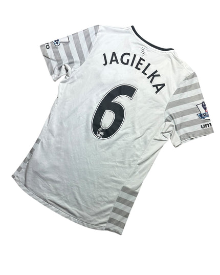 Everton Football Shirt Away 2015/2016 Jagielka 6 (S)