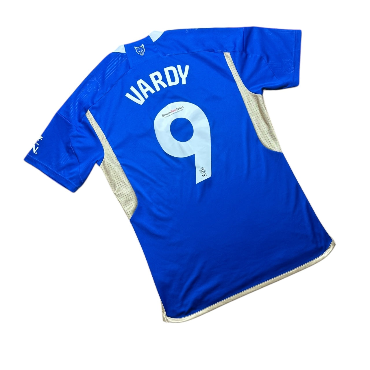 Leicester City Football Shirt 2023/2024 Home Vardy 9 (M)