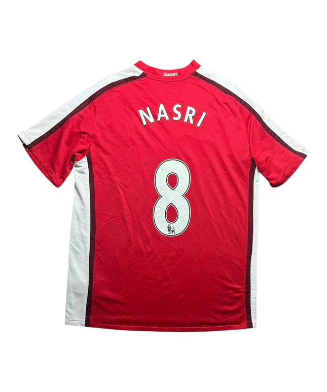 Arsenal Football Shirt 2008/2010 Home Nasri 8 (L)
