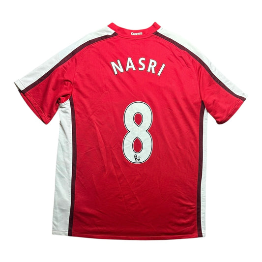 Arsenal Football Shirt 2008/2010 Home Nasri 8 (L)