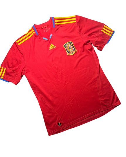 Spain Football Shirt 2009/2010 Home (XL)