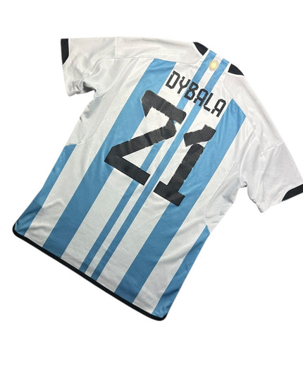 Argentina Football Shirt Home 2022/2023 Dybala 21 (L)