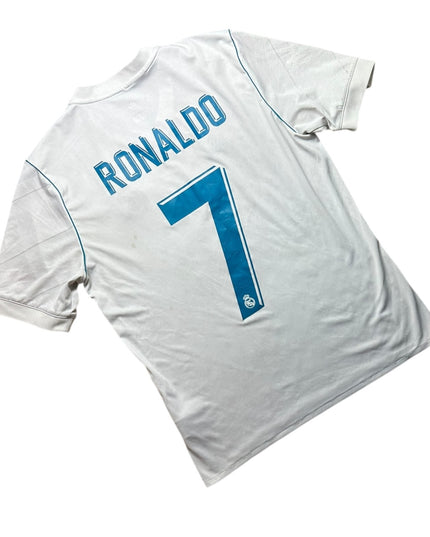 Real Madrid Football Shirt 2017/2018 Home Ronaldo 7 (Youth XL)