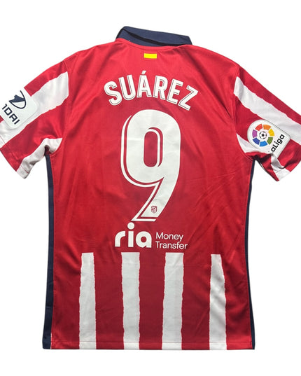 Atletico Madrid Football Shirt Home 2020/2021 Suarez 9 (M)