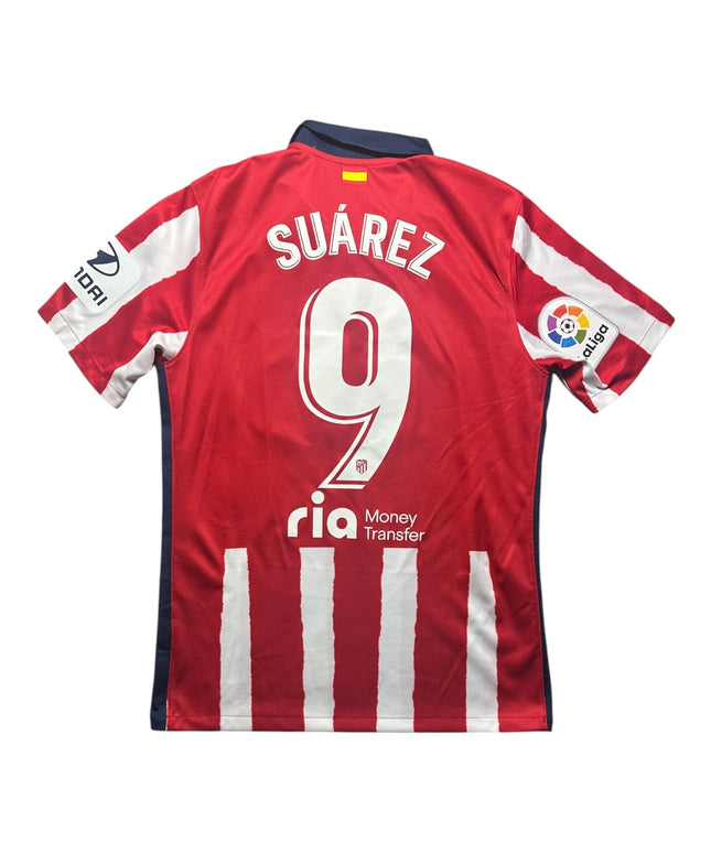 Atletico Madrid Football Shirt Home 2020/2021 Suarez 9 (M)
