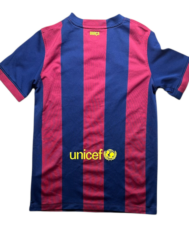 Barcelona Football Shirt 2014/2015 Home (Large Boys)
