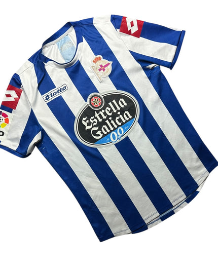 Deportivo de La Coruna Football Shirt 2014/2015 Home (M)
