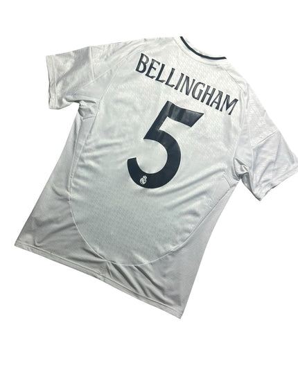 Real Madrid Football Shirt Home 2024/2025 Bellingham 5 (L)