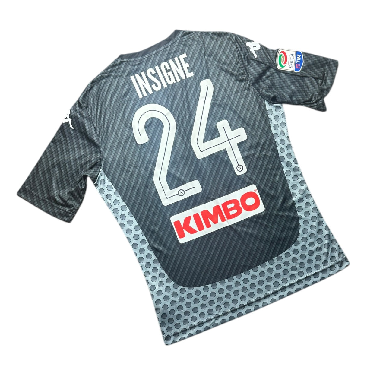 Napoli Football Shirt 2017/2018 Fourth Insigne 24 (XL)