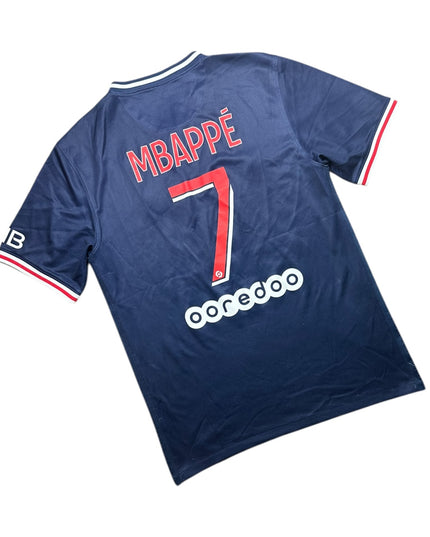 Paris Saint Germain Football Shirt 2020/2021 Home Mbappe 7 (M)
