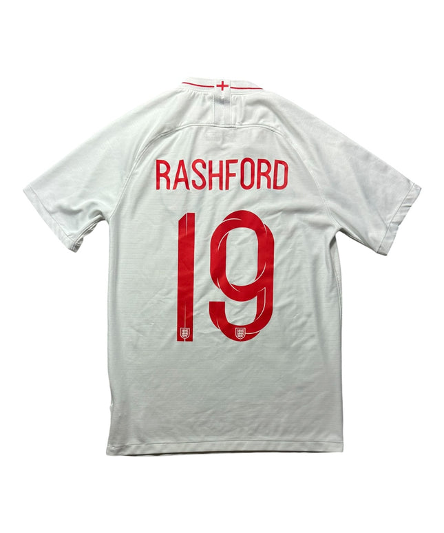 England Football Shirt Home 2018/2019 Rashford 19 (M)