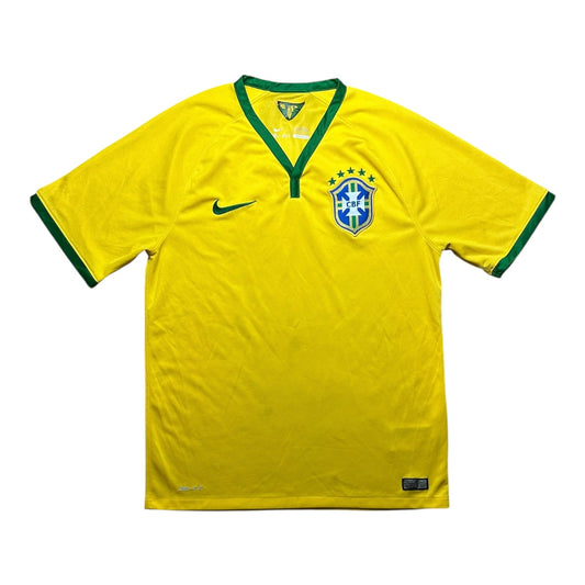 Brazil Football Shirt 2014/2015 Home (M)