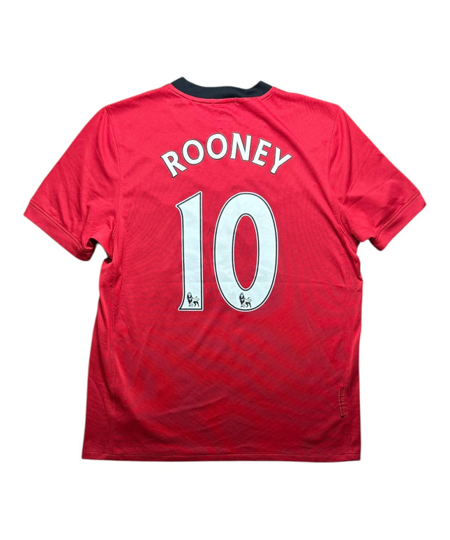 Manchester United Football Shirt 2009/2010 Home Rooney 10 (M)