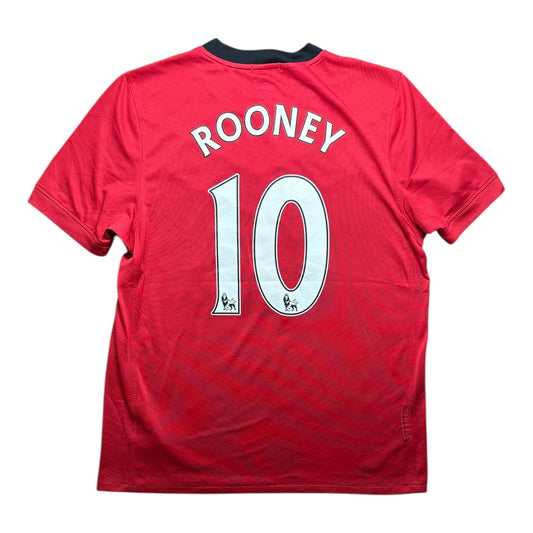 Manchester United Football Shirt 2009/2010 Home Rooney 10 (M)