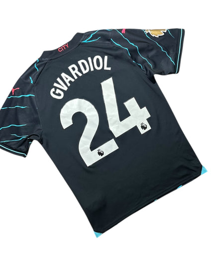 Manchester City Football Shirt 2023/2024 Third Gvardiol 24 (M)