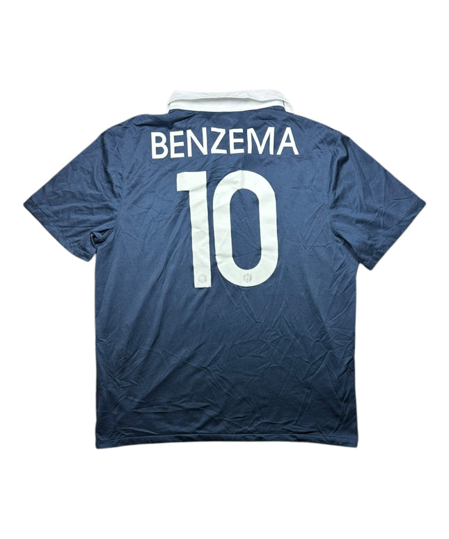 France Football Shirt 2014/2015 Home Benzema 10 (XL)