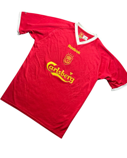 Liverpool Football Shirt Home 2001/2002 Champions League (M)