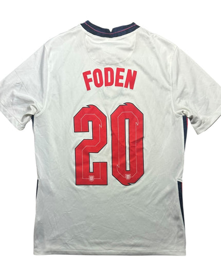 England Football Shirt Home 2020/2021 Foden 20 (M)