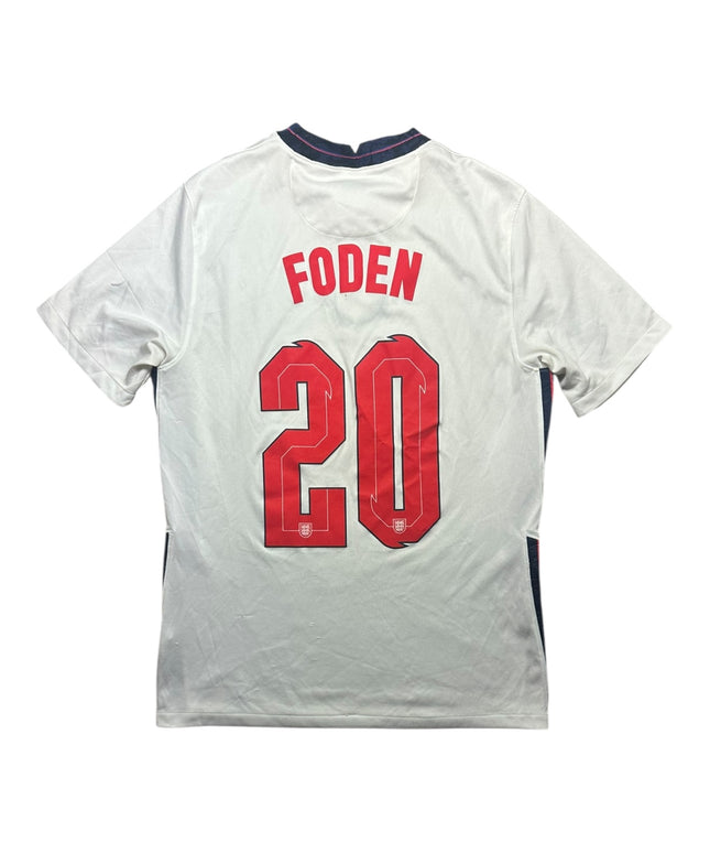England Football Shirt Home 2020/2021 Foden 20 (M)